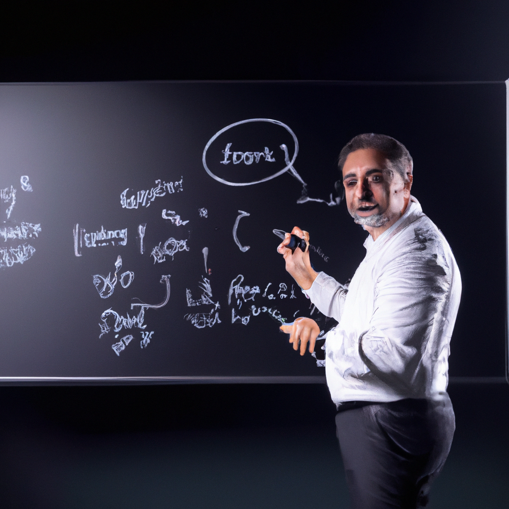 Mentora explicando estrategia en pizarra